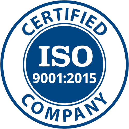 ISO 9001:2015 Quality Management certification badge