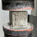 Concrete testing laboratory at the PreCast UAE factory