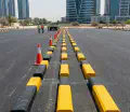 Concrete wheel stoppers