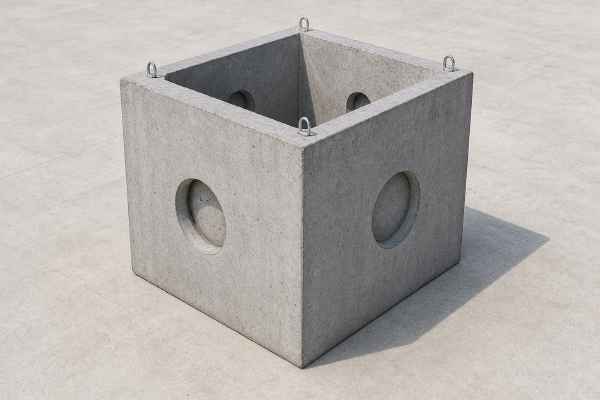 Precast concrete utility chamber (manhole) unit, UAE