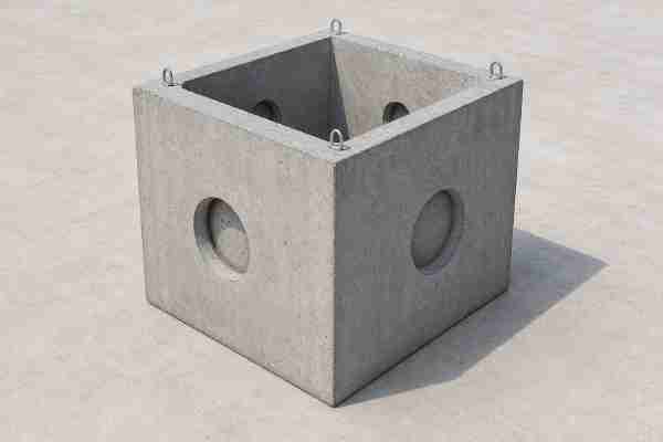 Precast concrete utility chamber (manhole) unit, UAE