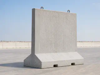 Precast T-Wall Barrier
