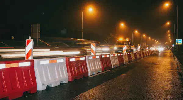 RTA-Approved Water-Filled Barriers
