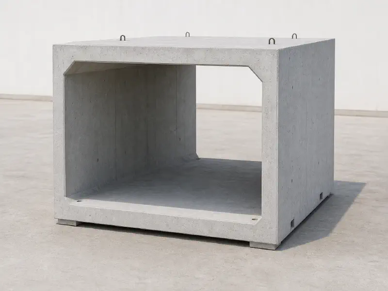 Precast RCC box culvert unit